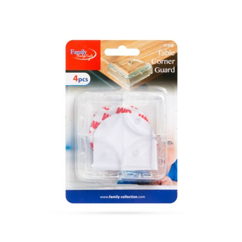 Sarokvédő asztalra - Átlátszó - 4 db / csomag