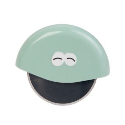   Pizzavágó - rozsdamentes acél, műanyag - 10,2 x 10,2 x 2 cm