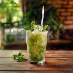 Papír szívószál - irizáló - 197 x 6 mm - 25 db