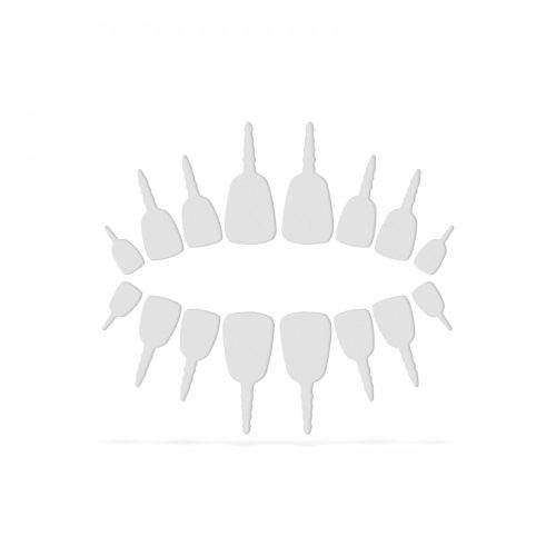 Halloween töklámpás fogak - 18 fog 