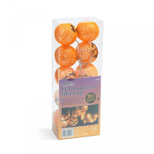 Halloween LED lampion fényfüzér