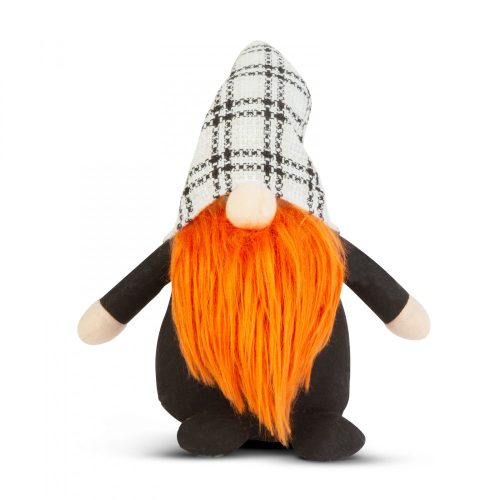 Skandináv manó - Halloween - Narancssárga szakáll - 34 cm