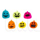 Halloween LED-es ablakdekoráció - gél - tök - 85 cm