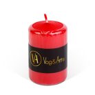 Illatmentes Piros Gyertya - 130 g