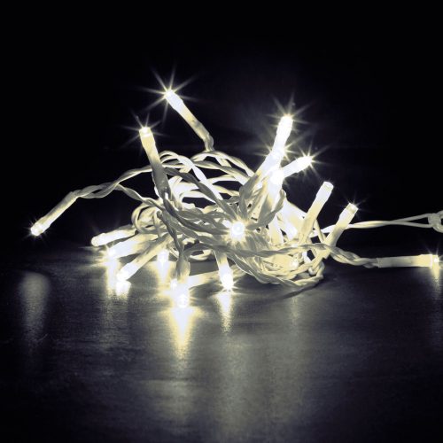 Karácsonyi Fényfüggöny - 200 db LED - Középfehér - 4,2 m - 8 program