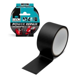   Bison Power Repair szöveterősített ragasztószalag - fekete - 10 m