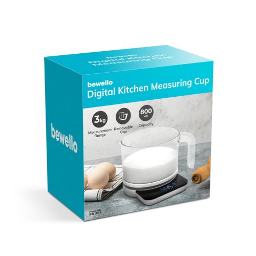 Digitális konyhai Mérleg / Mérőkancsó - 800 ml