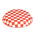 Air fryer sütőpapír - olaj nélküli sütőhöz - kockás, kör - 23 cm - 50 db / csomag