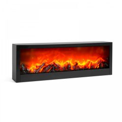   Ledes Látványkandalló - Dekoráció - USB / elemes - 60 x 10 x 20 cm