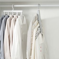 Helytakarékos Vállfa - 5 db akasztó