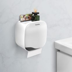 WC papír tartó szekrény - fehér - 200 x 130 x 205 mm