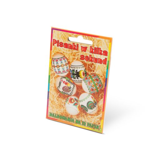 Húsvéti tojás matrica szett - 12 db / csomag