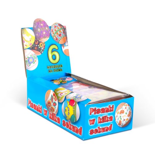 Húsvéti tojásmatrica - 6 db / csomag