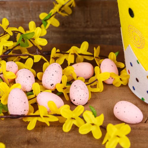 Húsvéti dekoráció - tojás szett - 3 cm - 36 db / csomag