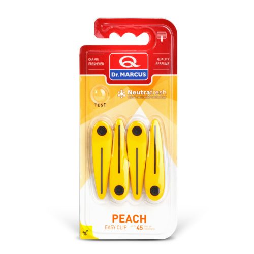 Autóillatosító Easy Clip Peach - DR. Marcus
