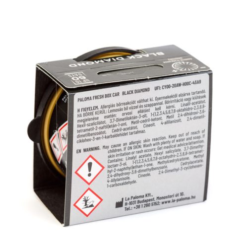 Illatosító - Paloma Fresh box - Black Diamond - 25 g