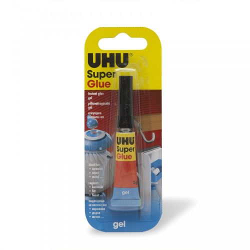 UHU Super Glue pillanatragasztó 2 g gél - 12 db