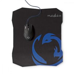 Nedis Gaming egér 1600 DPI 6 gomb + egérpad