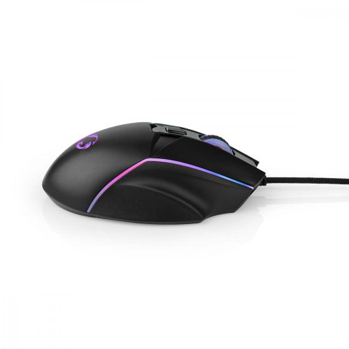  Nedis 6 gombos Gaming Egér - 7200 DPI - Jobbkezes