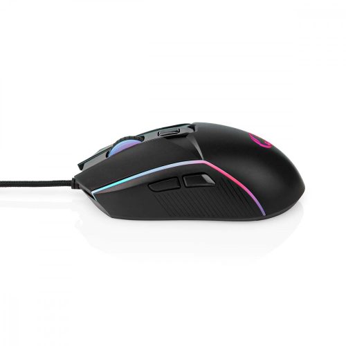  Nedis 6 gombos Gaming Egér - 7200 DPI - Jobbkezes