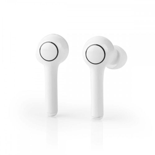 Nedis Vezeték Nélküli Bluetooth fülhallgató - Hangvezérlés - Töltőtok - Fehér