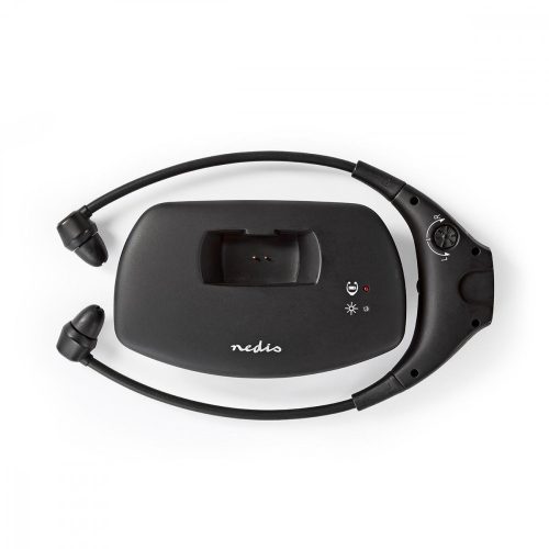 Nedis rádiófrekvenciás vezeték nélküli fülhallgató (HPRF010BK)