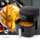 Nedis Digitális Forrólevegős Sütő - 7,2 l - Időzítő: 240 min - 8 program