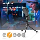 Nedis vezetékes Mikrofon Háromlábú Állvánnyal - USB