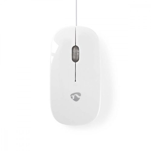 Nedis slim optikai egér - fehér