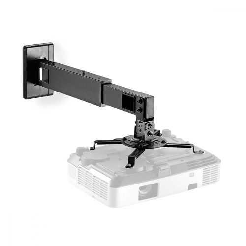 Nedis fali projektor tartó - Dönthető Forgatható - 15 kg - Fekete