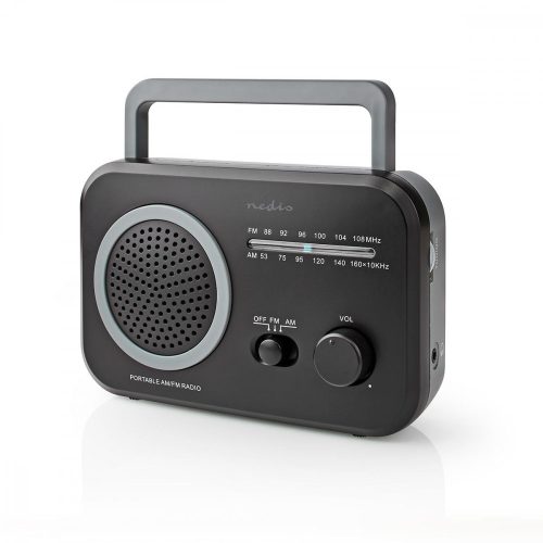 Hordozható AM / FM rádió - Hálózati és elemes működés