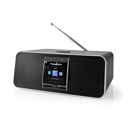 Nedis Internetes Rádió - DAB+ - FM - Bluetooth - WiFi (RDIN5005BK)