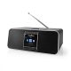 Nedis Internetes Rádió - DAB+ - FM - Bluetooth - WiFi (RDIN5005BK)