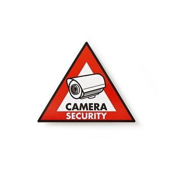 Biztonsági kamera Figyelmeztető Matrica | 5 db