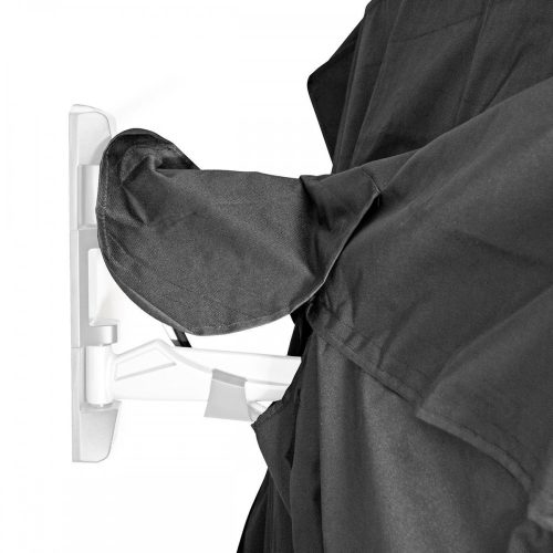 TV takaró ponyva - Kültéri - 46-48" - Fekete