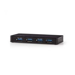 Nedis 4 portos USB 3.0 HUB tápegységgel