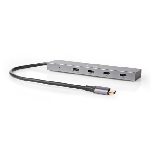 Nedis USB-C hub - USB3.2 Gen 2 - 10 Gbps - PD3.0 - 100W - 4 USB-C Port