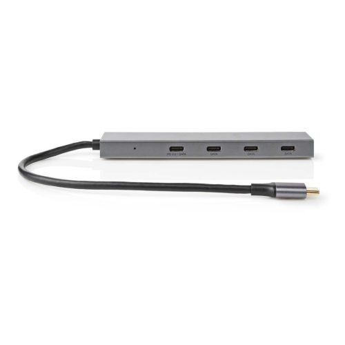 Nedis USB-C hub - USB3.2 Gen 2 - 10 Gbps - PD3.0 - 100W - 4 USB-C Port