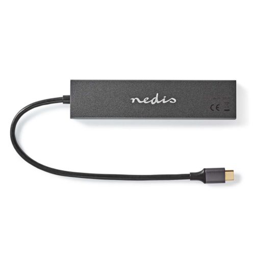 Nedis USB-C hub - USB3.2 Gen 2 - 10 Gbps - PD3.0 - 100W - 4 USB-C Port