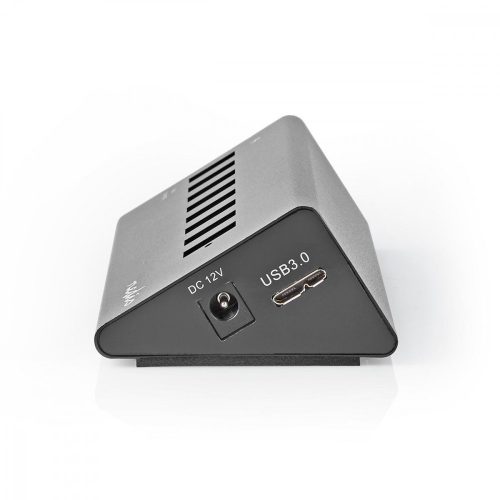 Nedis USB Hub - 8 Port - USB 3.0 - QC3.0 Töltőport - 5 Gbit/s - Alumínium