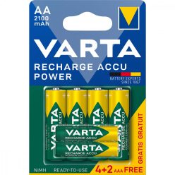 Varta Ni-MH AA akkumulátor 2100 mAh 4db AA + 2db AAA