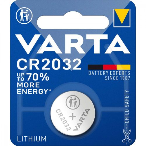 Varta CR2032 gombelem - Lítium - 3 V - 220 mAh
