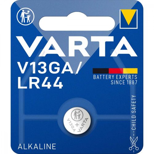 Varta LR44 - V13GA gombelem - 1.5 V - 155 mAh