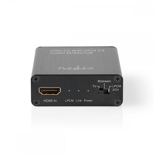 HDMI hang leválasztó - HDMI -> optikai Toslink + analóg hang kimenet
