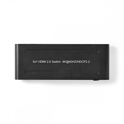 Nedis 5 portos HDMI switch - UHD - 4K - 3D - HDCP2.2 - Távirányító