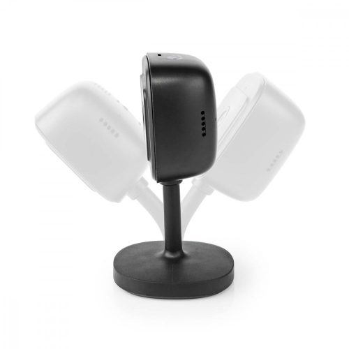 Nedis Beltéri Wifi okos kamera - Fekete - Full HD 1080p - Mozgásérzékelő - Éjjellátó - SmartLife