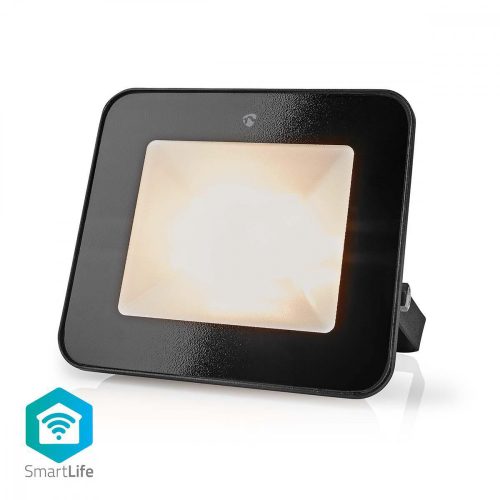 Nedis WiFi okos reflektor - 20 W - Fehér + RGB - SmartLife