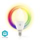 Nedis WiFi okos gyertya Izzó 5W - RGB, Hideg Meleg Fehér - E14 - SmartLife