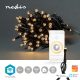 Nedis WiFi Fényfüzér - Meleg Fehér - 50 LED - 5 m - SmartLife