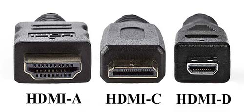 HDMI csatlakozók